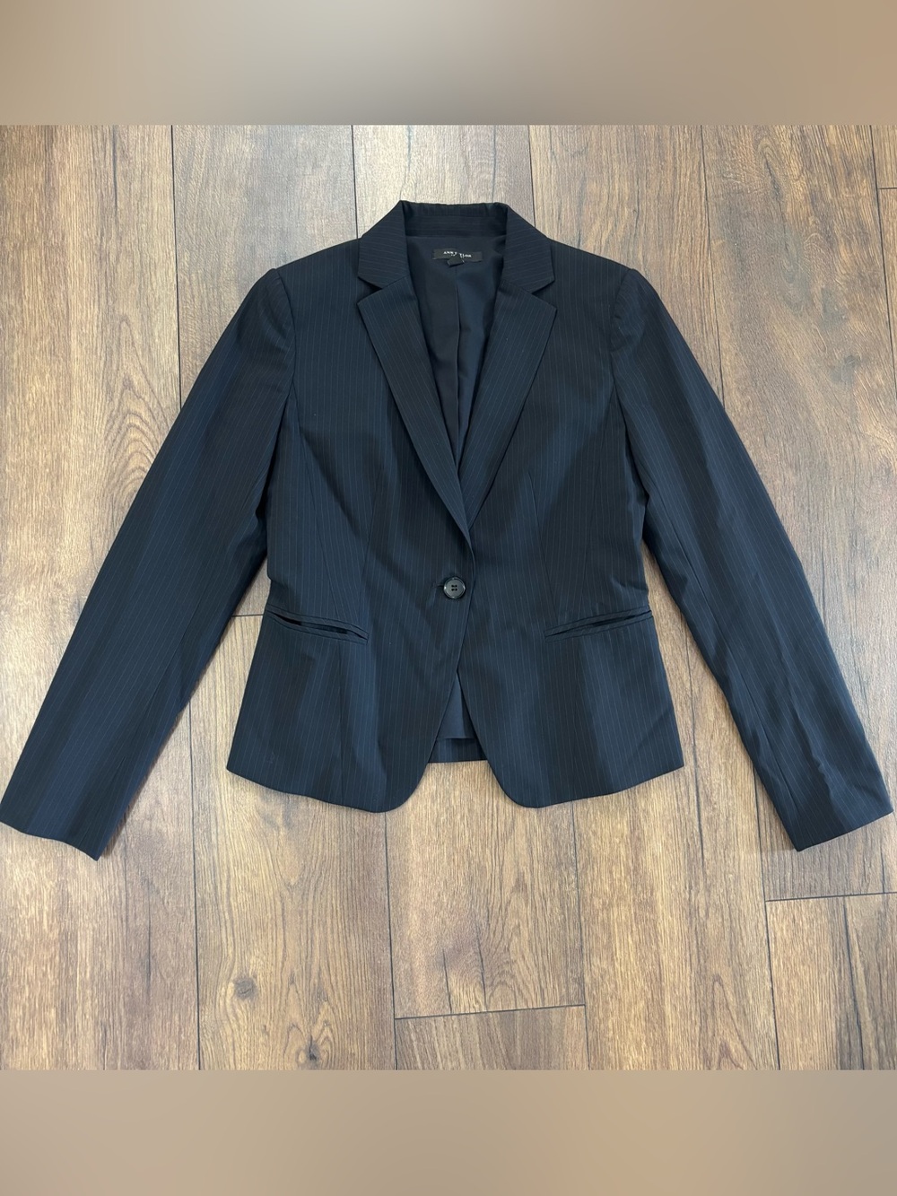 Anne Taylor Women's Pinstripe Blazer, Size 2